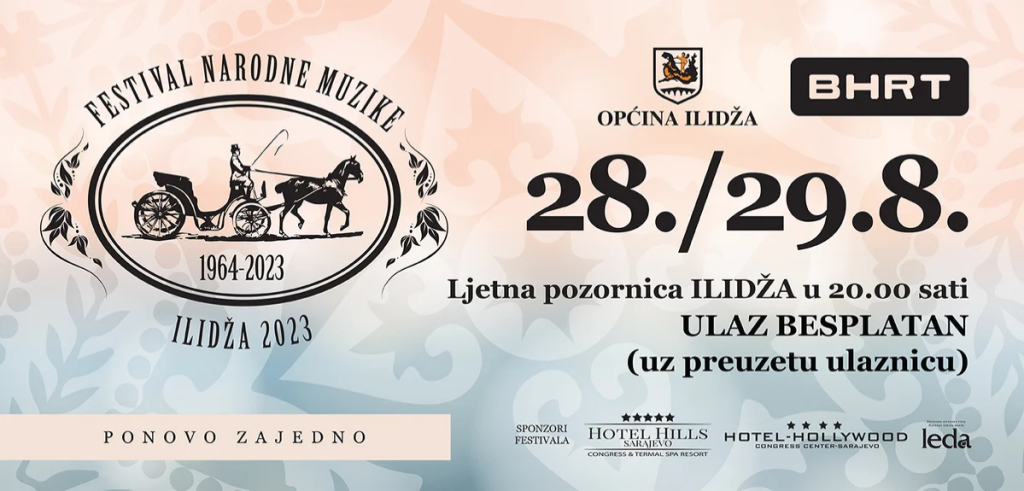 Na Ilidži sinoć počeo Festival narodne muzike: Hanka, Keba i drugi